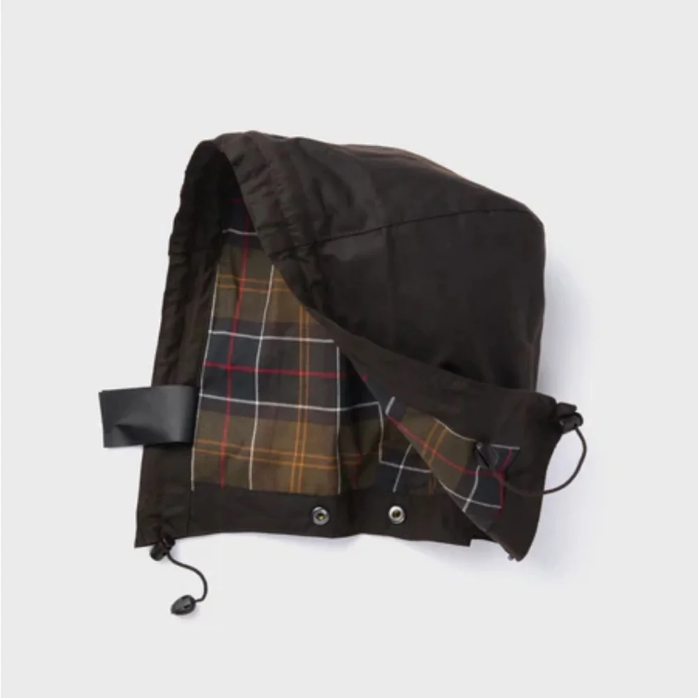 Barbour beadnell wax jacket with hood - Picture 3 of 5